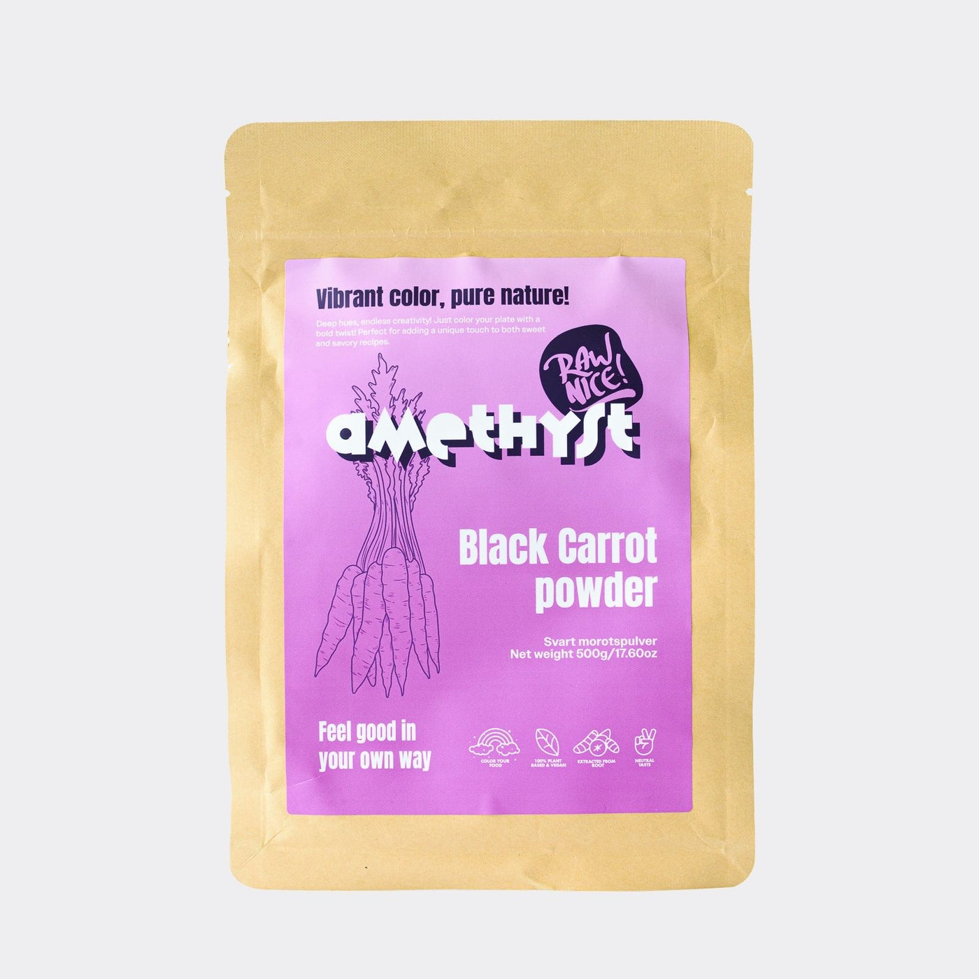 Black Carrot Powder 500g (BULK)