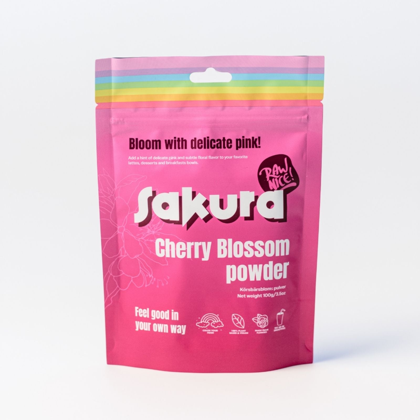 Naturlig glow med antioxidantrikt Sakura Pulver – Rawnice