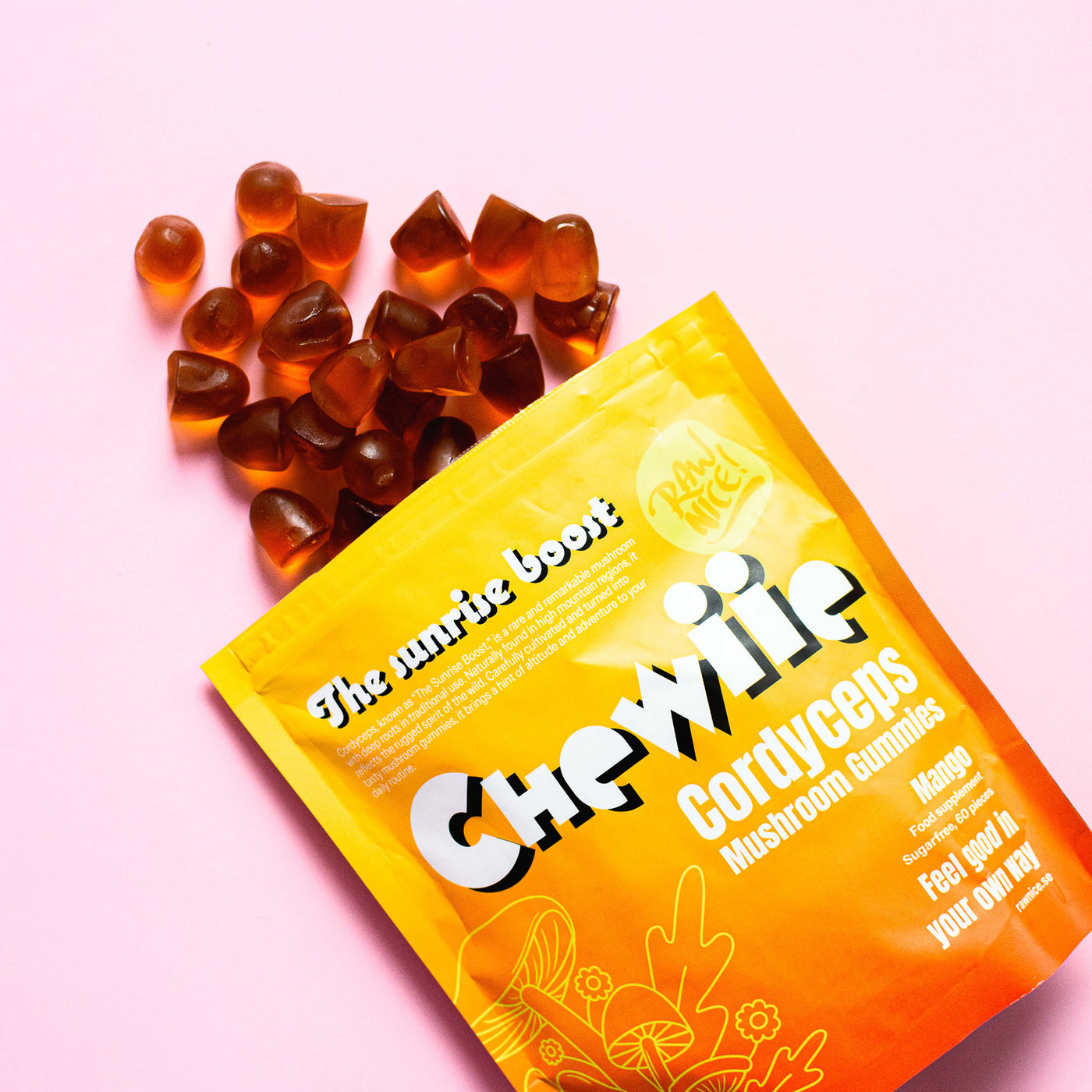 Chewiie - Cordyceps Mushroom Gummies
